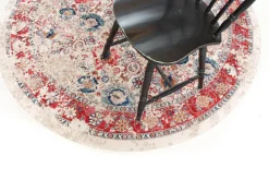 Round Rug - Toujane (multi) 16 Round Rug - Toujane (multi) -Viscose Rugs Shop img 7251.jpg