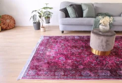 Wilton Rug - Gombalia (pink) -Viscose Rugs Shop img 8127.jpg