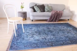 Round Rug - Gombalia (blue) -Viscose Rugs Shop img 8190 12342.jpg