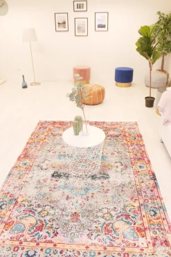 Round Rug - Jedaida (multi) -Viscose Rugs Shop img 8387 98799.jpg