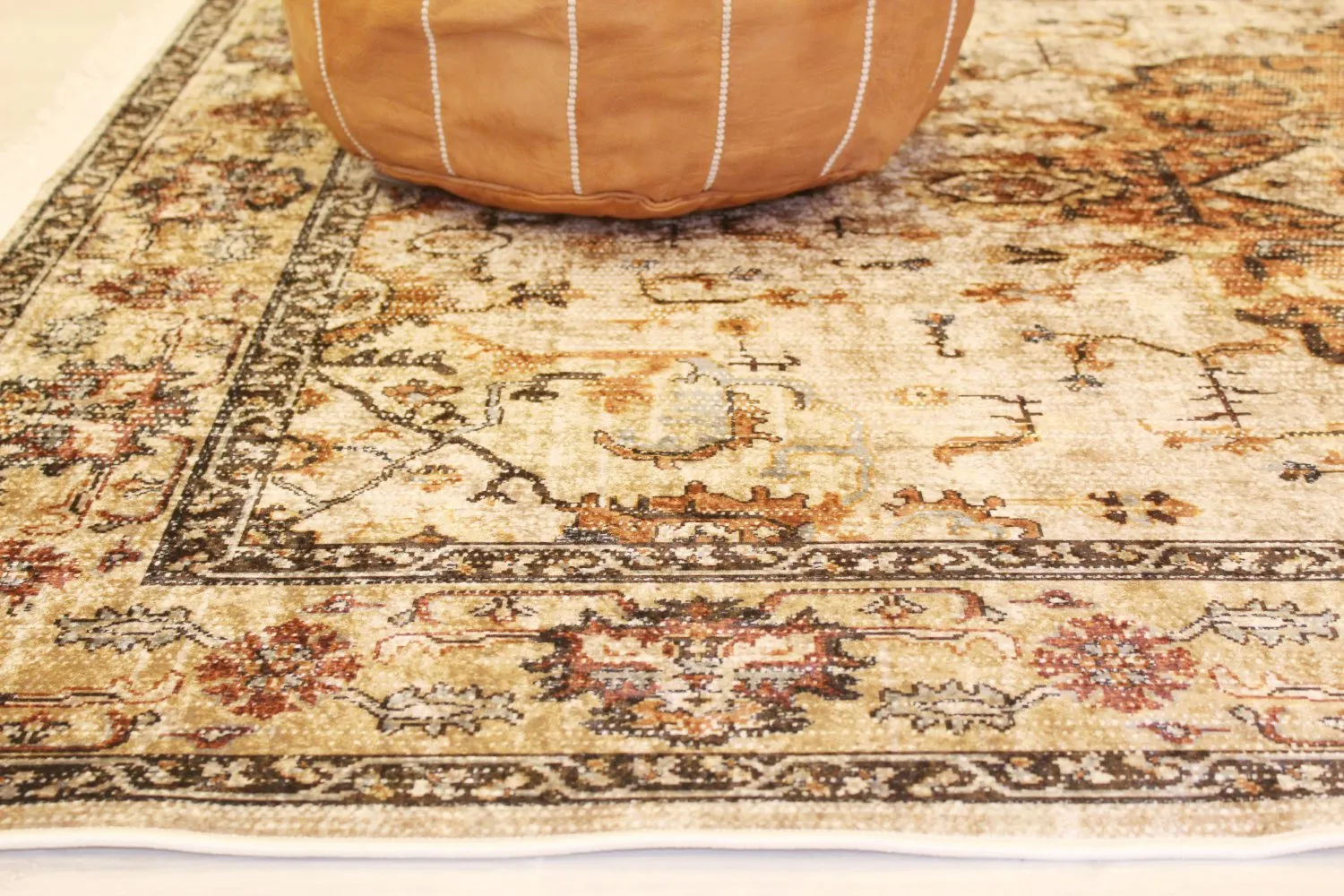 Round Rug - Siliana (beige) 8 Round Rug - Siliana (beige) - Image 6