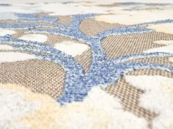 Round Rug - Indoor/Outdoor Lucca (multi) -Viscose Rugs Shop in out lucca multi b0857a navygrey matta carpet teppich 04rr.jpg