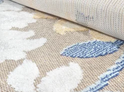 Round Rug - Indoor/Outdoor Lucca (multi) -Viscose Rugs Shop in out lucca multi b0857a navygrey matta carpet teppich 05rr.jpg