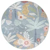 Round Rug - Indoor/Outdoor Rhodes (blue/multi)