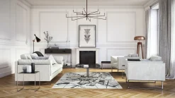 Wilton Rug - Lawrance (grey/white) -Viscose Rugs Shop interior 1148063417 lawrance.sk11219.col801.jpg