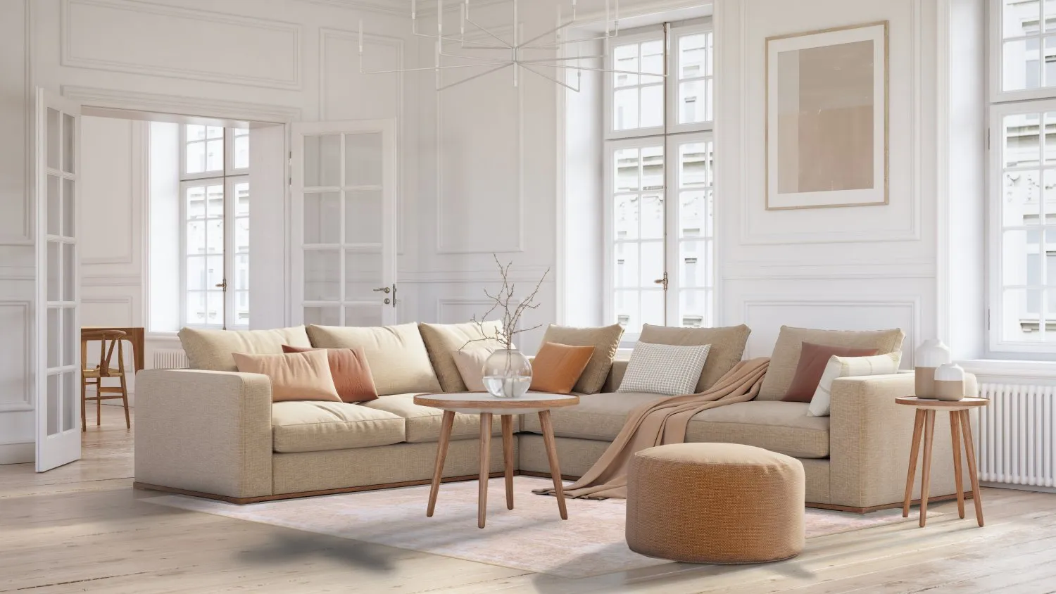 Wilton Rug - Ruth (light Beige) 4 Wilton Rug - Ruth (light Beige) - Image 2