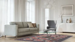 Wilton Rug - Florina (grey/blue/orange) -Viscose Rugs Shop interior 13 1176861661 atakum.sk11189.col801.jpg