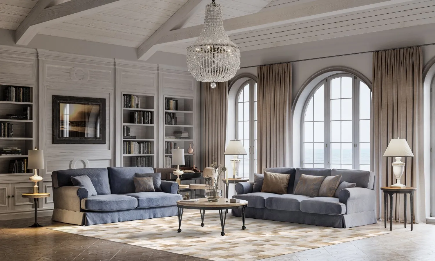 Wilton Rug - Trapani (beige/white) - Image 2