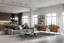 Wilton Rug - Zebra -Viscose Rugs Shop interior 36 34 neutral loft with pentry quarter 1213695541 1.0 label.sk11129.801.zebra .black white.jpg