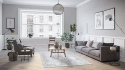 Wilton Rug - Santi (light Grey) -Viscose Rugs Shop interior 961334436 puerta.sk11234.col801.jpg