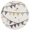 Childrens Rugs - Party Round (multi)