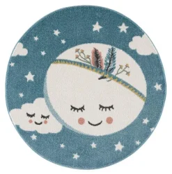 Childrens Rugs - Night Sky Round (multi)