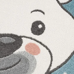 Childrens Rugs - Teddy Round (multi) -Viscose Rugs Shop kinderteppich anime 9386 blau 120x120 rund 3.jpg