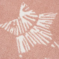 Childrens Rugs - Stars Round (pink) 8 Childrens Rugs - Stars Round (pink) -Viscose Rugs Shop kinderteppich anime 9387 rose 120x120 rund 3.jpg