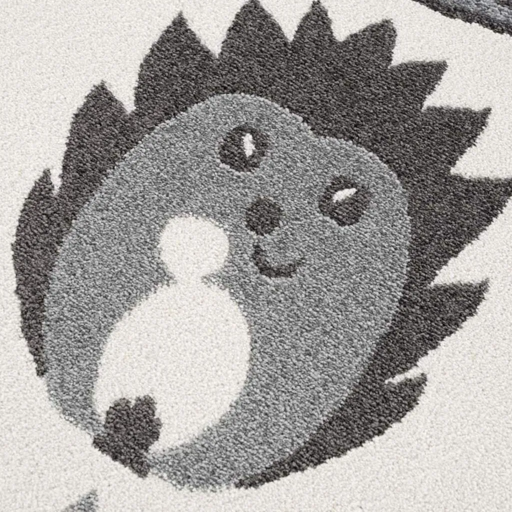 Childrens Rugs - Animals Round (multi) 5 Childrens Rugs - Animals Round (multi) - Image 3