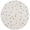 Childrens Rugs - Dots Round (multi) -Viscose Rugs Shop kinderteppich anime 9396 creme 120x120 rund.jpg