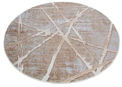 Round Rug - Lagos (beige) -Viscose Rugs Shop ladc4c1.jpg