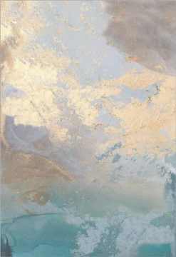 Front Page 21 Wilton Rug - Lesley (blue/grey/turquoise)