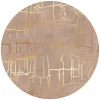 Round Rug - Lorenzo (brown/gold) -Viscose Rugs Shop lorenzorudn.png