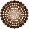 Round Rug - Marineo (brown) -Viscose Rugs Shop marinearund.png