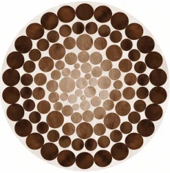 Round Rug - Marineo (brown)
