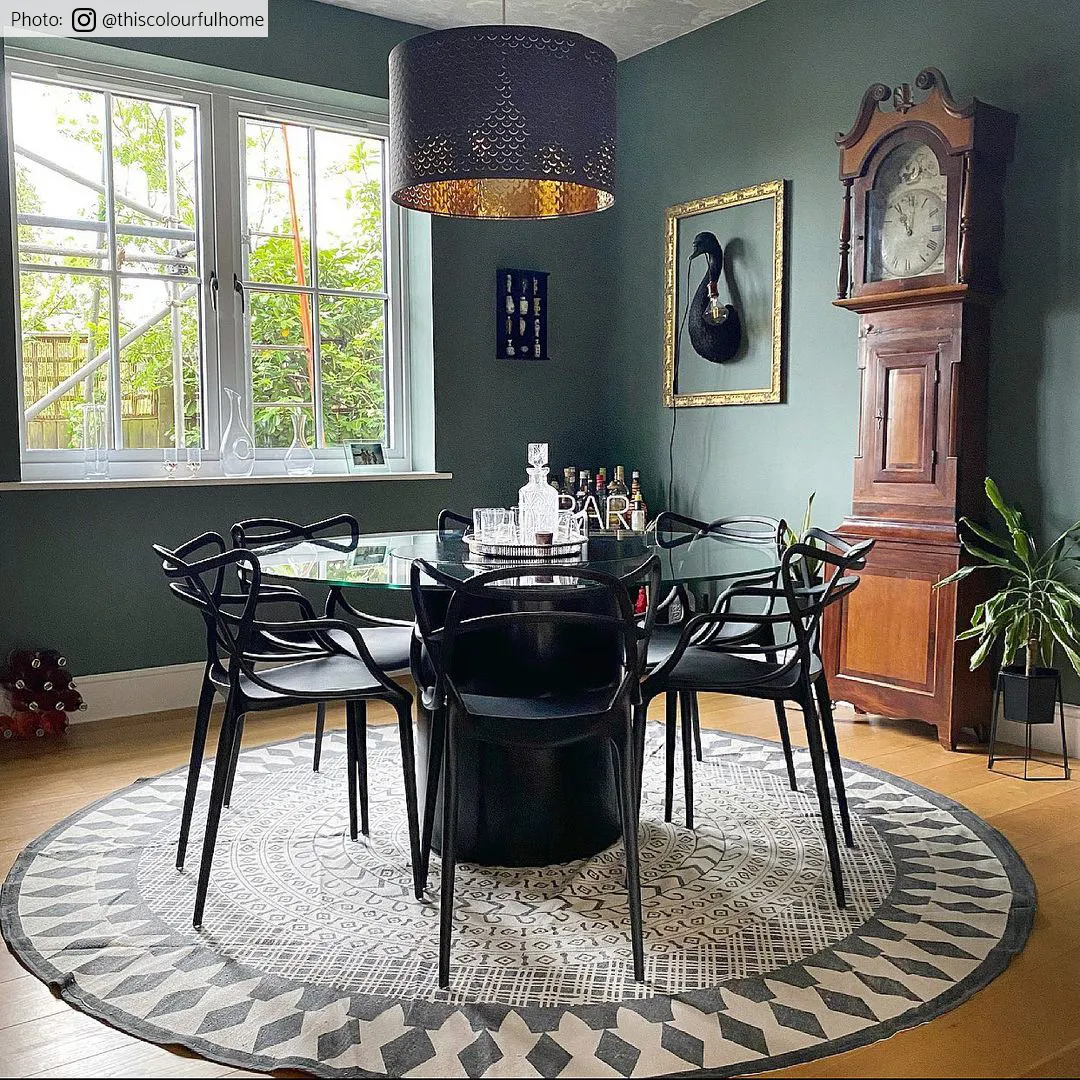 Round Rugs - Marrakech (round) (black/grey/white) 4 Round Rugs - Marrakech (round) (black/grey/white) - Image 2