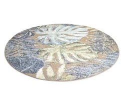 Round Rug - Indoor/Outdoor Maui (beige/multi) 12 Round Rug - Indoor/Outdoor Maui (beige/multi) -Viscose Rugs Shop maui gramulti in out b0860a lme.lgreennavy matta carpet teppich 02rr.jpg