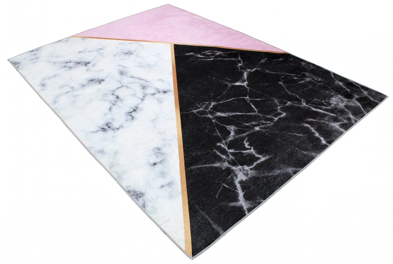 Wilton Rug - Savino (black/white/pink) 5 Wilton Rug - Savino (black/white/pink) - Image 3