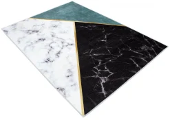 Wilton Rug - Savino (black/white/green) 12 Wilton Rug - Savino (black/white/green) -Viscose Rugs Shop michae4.jpg