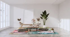 Wilton Rug - Tirana (multi) -Viscose Rugs Shop multi25a .jpg