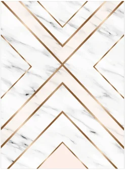 Wilton Rug - Nemea (white/pink/gold)