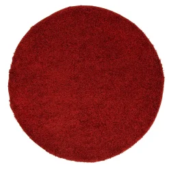 Round Rugs - Trim (red)