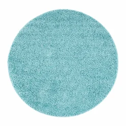 Round Rugs - Trim (turquoise)