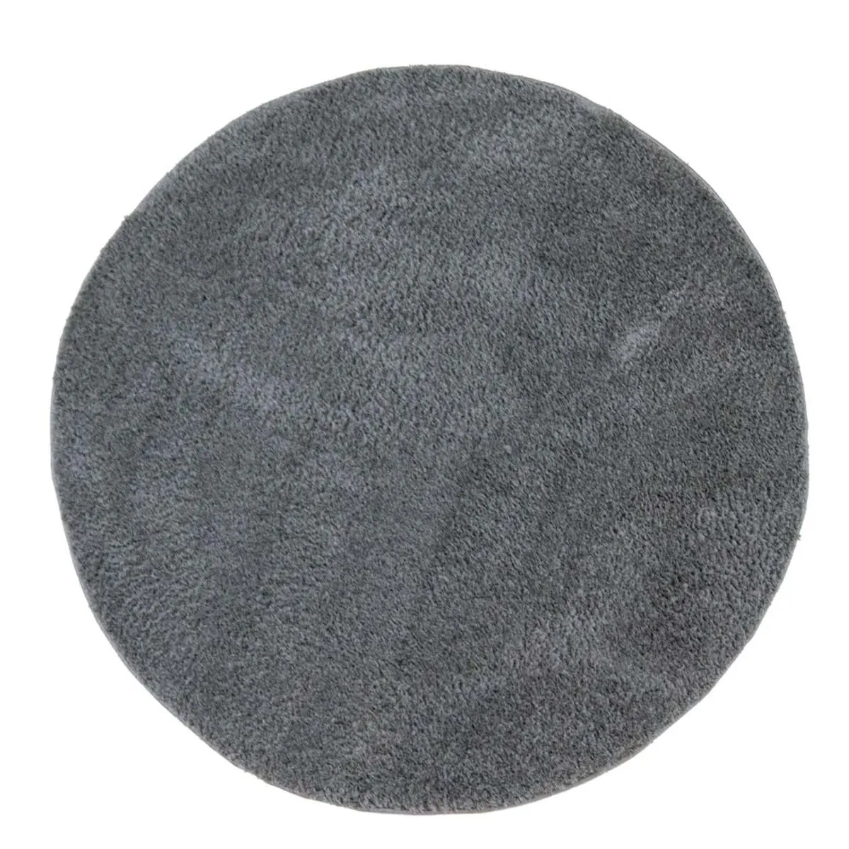 Round Rugs - Soft Shine (Dark Grey) 3 Round Rugs - Soft Shine (Dark Grey)