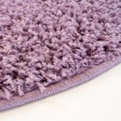 Round Rugs - Pastel (purple) -Viscose Rugs Shop pastellshaggy 300 softlila seite.jpg