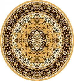 Round Rug - Peking (gold)