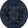 Round Rug - Peking Royal (navy) -Viscose Rugs Shop r71379754942blackjeans.jpg