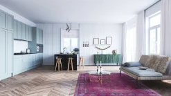 Wilton Rug - Gombalia (pink) -Viscose Rugs Shop room1 6.jpg