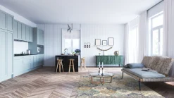 Wilton Rug - Bohemia (blue/multi) 12 Wilton Rug - Bohemia (blue/multi) -Viscose Rugs Shop room1 8.jpg