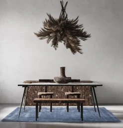 Recycled PET With Viscose Look (blue)