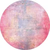 Round Rug - Perugia (rosa) -Viscose Rugs Shop rosa1.jpg