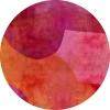 Round Rug - Lazio (rosa) -Viscose Rugs Shop rosa2 38597.jpg
