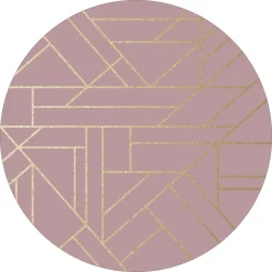 Round Rug - Marino (rosa)