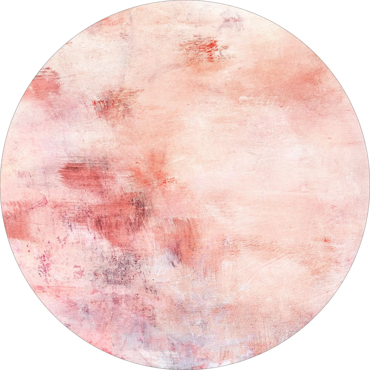 Round Rug - Nancy (rosa) 3 Round Rug - Nancy (rosa)