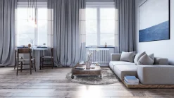 Round Rug - Santi (dark Grey/white) -Viscose Rugs Shop santisvartvitgrarunda.png