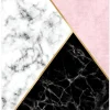 Wilton Rug - Savino (black/white/pink)