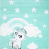 Childrens Rugs - Bueno Ponny (turquoise)