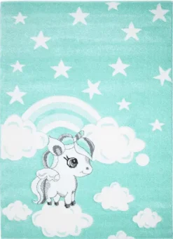 Childrens Rugs - Bueno Ponny (turquoise)