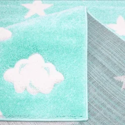Childrens Rugs - Bueno Ponny (turquoise) -Viscose Rugs Shop screenshot 2019 06 12kinderteppichmiteinhornbuenokids1450mintflachflor teppichmitsternen8.png