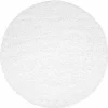 Round Rugs - Trim (white) -Viscose Rugs Shop screenshot 2019 06 18teppichhochfloreinfarbig shaggyuni500weissinrundrechteckigundquadratisch.png